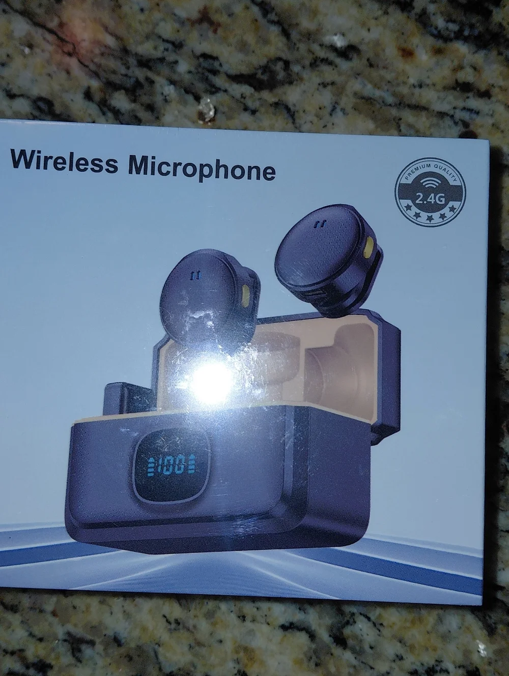 NWT 360° Smart Shooting Gimbal PLUS Wireless Microphone System